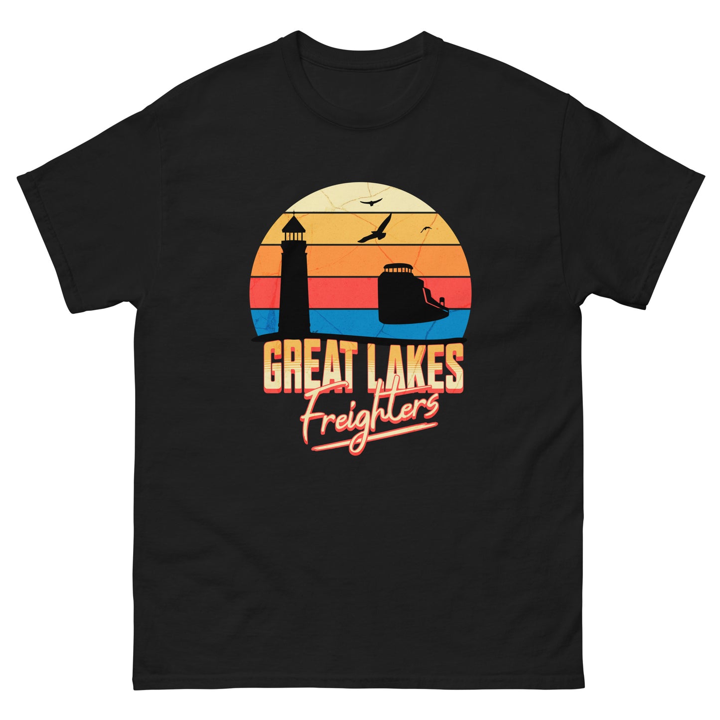 Great Lakes Freighters classic tee